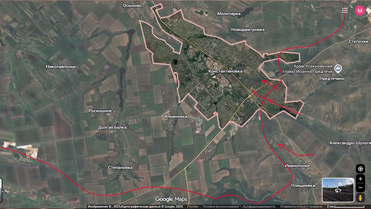 Наши части заходят и «инфильтруются» в Константиновке