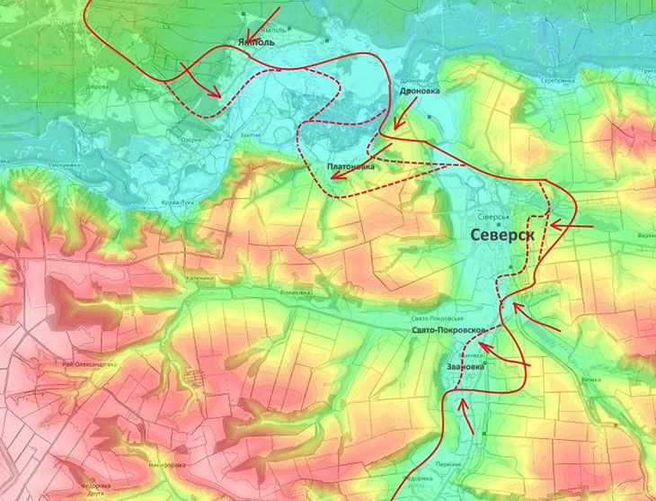 Северная часть Звановки наша