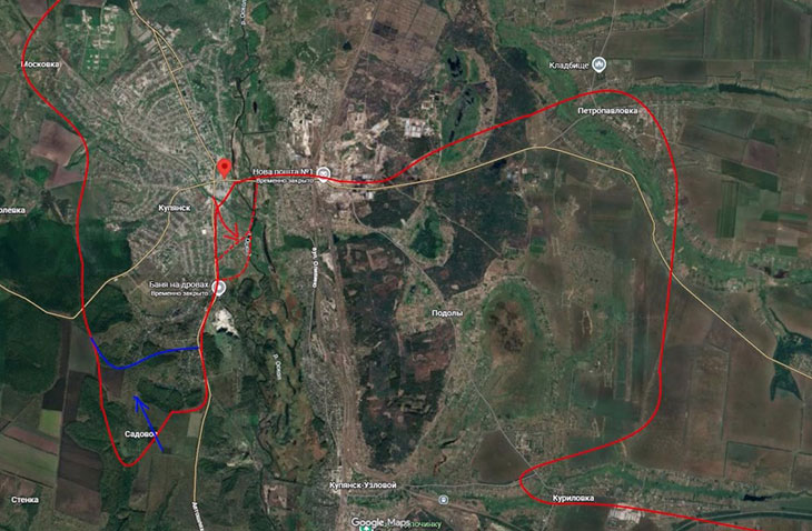 Наши части сумели зачистить центральную и западную части Купянска