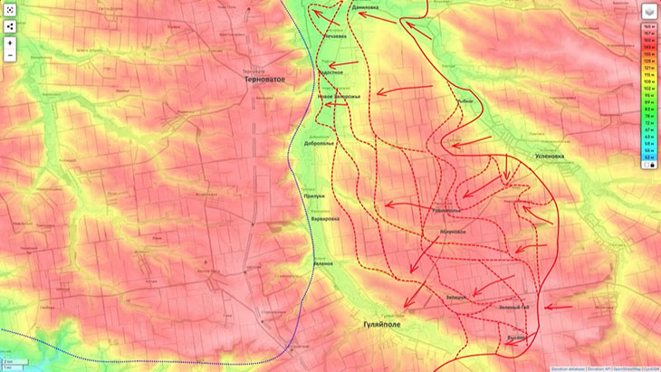 начались бои за Гуляйполе