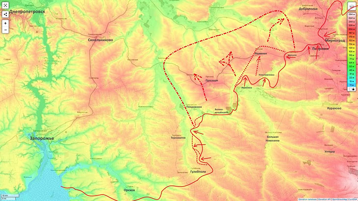 Заняв Межевую, мы можем уже бить во фланг и в тыл той группировке противника на Покровском направлении