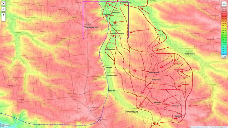 Если мы займем Заречье, то создадим плацдарм на правом берегу реки Ганчур и угрозу Терноватому