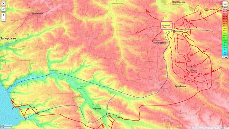Потеря Заречного, а потом далее Терноватого скажется самым катастрофическим образом для противника