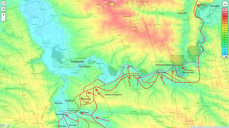 Наши войска уже закрепились на плацдарме на северном берегу реки Волчья и ведут бои в районе Великомихайловки
