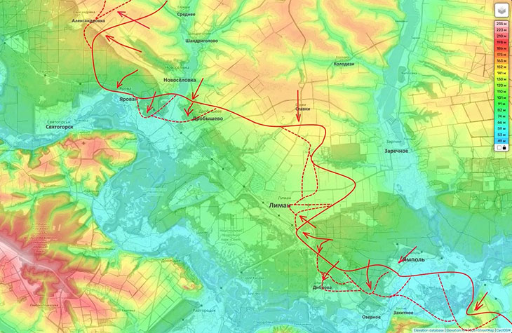 Бои на Лиманском направлении