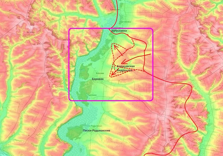 Приближаемся к Боровой