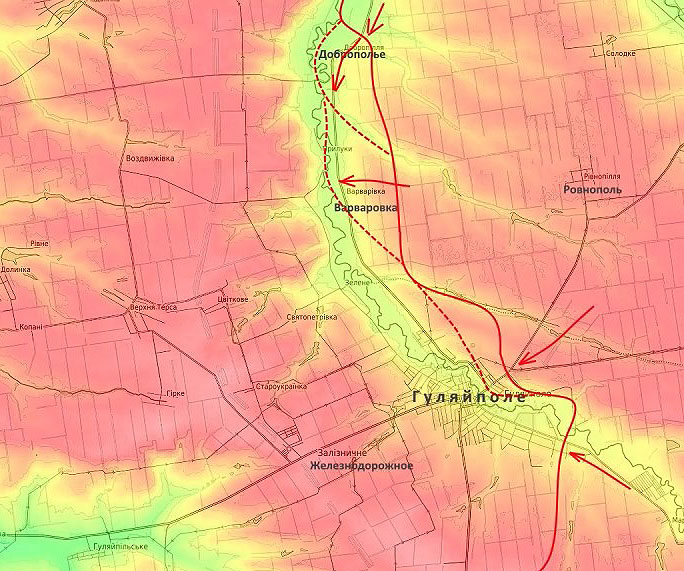 Осталось зачистить южную часть Варваровки - и практически полностью восточный берег реки Ганчур будет под нашим контролем