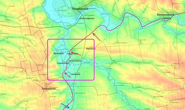 Наши подразделения полностью зачистили Остаповское