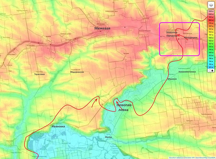 Следующее направление - на Межевую