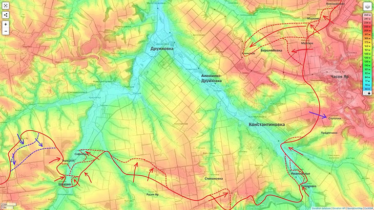 подразделения группировки "Юг" прорвали оборону противника в районе Майского