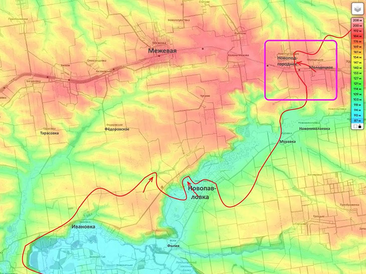 Новопавловка и Новоподгороднее