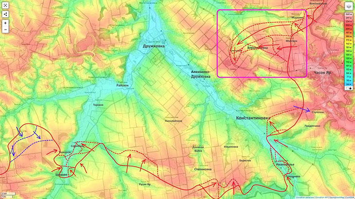 Основные бои сейчас происходят в районе Веролюбовки