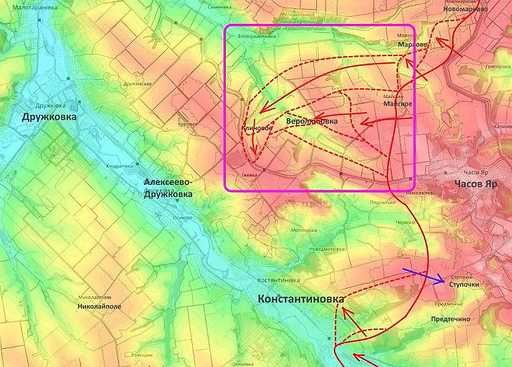 Веролюбовка практически зачищена от противника