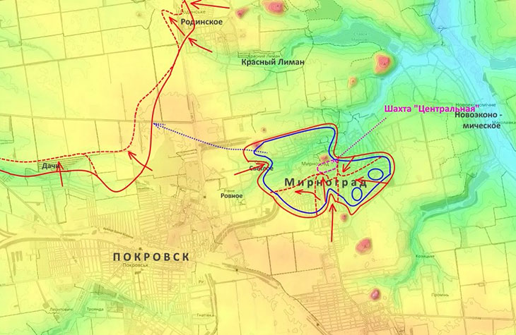 Идёт штурм шахты "Центральная"