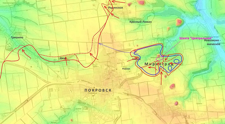 Бои в Гришино