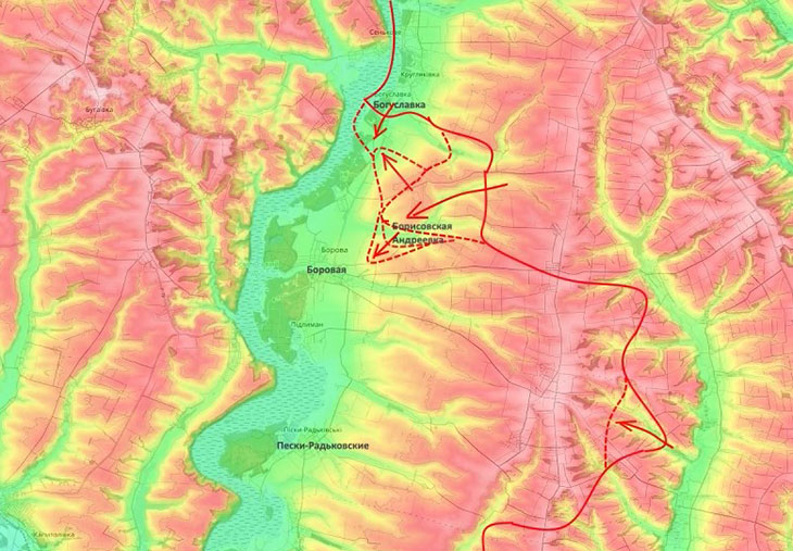 Появляются сообщения о том, что мы полностью заняли Богуславку
