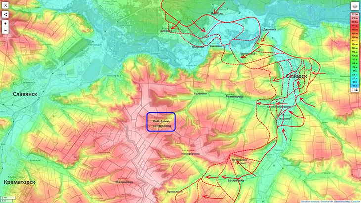 Бои сместились в восточные окраины Резниковки на пути к Рай-Александровке