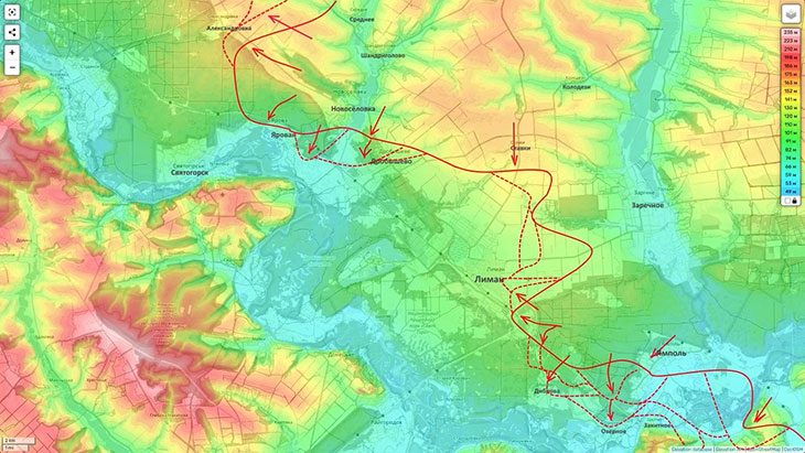 Есть тактические успехи в районе Дробышева и Яровой
