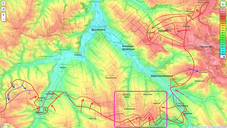 Подразделения 8-й армии вышли на юго-западные окраины Степановки