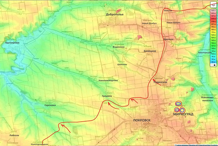 В Мирнограде осталось только очаговое сопротивление