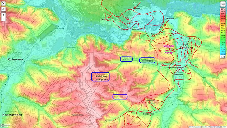 Продолжаются очень серьезные бои западнее Васюковки
