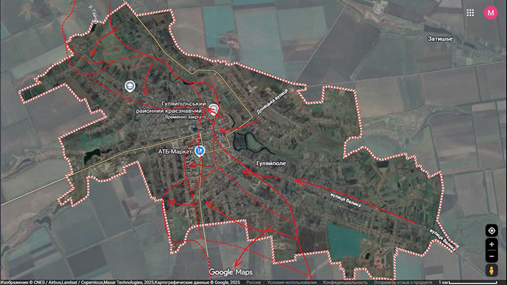 3/4 Гуляйполя уже под нами