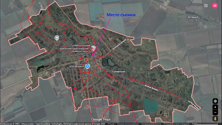 Бои за Гуляйполе идут к завершению