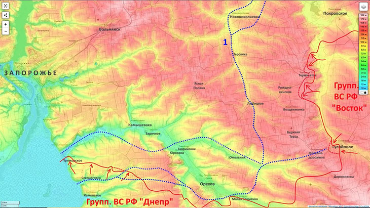 Направление на Любицкое