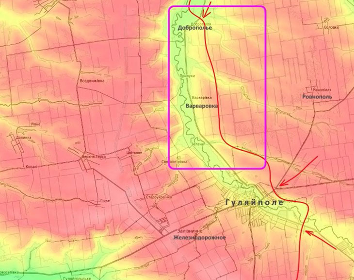 Доброполье уже по большей части наше, Варваровка еще под противником, но это ненадолго