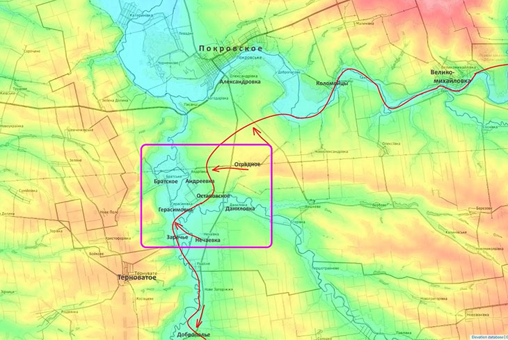 Наши части начали штурм Остаповского и Герасимовки