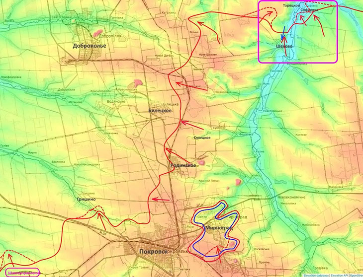 Идет интенсивный штурм Софиевки