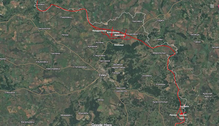 Вновь нашими войсками занято село Варачино, которое было ранее утеряно во время контрнаступательных действий летней кампании противника