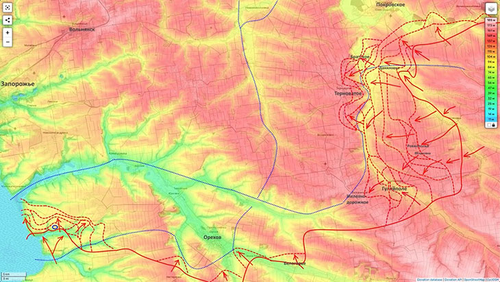 Терноватое критически важно для ВСУ, чтобы не потерять северную часть Запорожской области