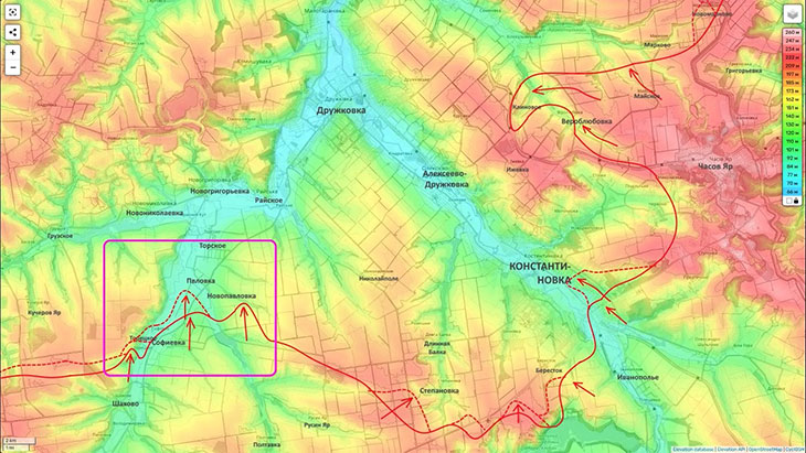 Наши войска вышли к Павловке и Новопавловке севернее Шахова