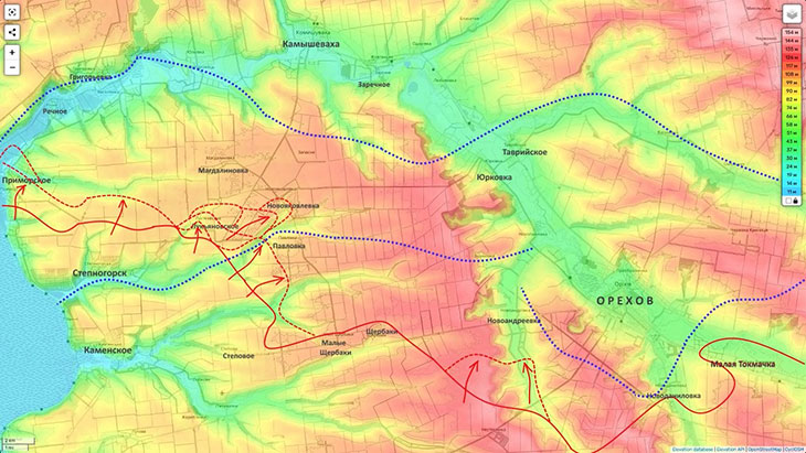 Идет штурм Новояковлевки