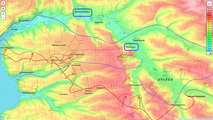 Чтобы прорваться на Камышеваху, нам нужно будет преодолеть еще одну довольно серьезную линию обороны противника