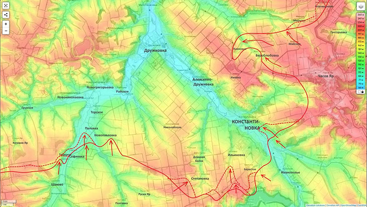 Мы вышли на южные окраины Ильиновки