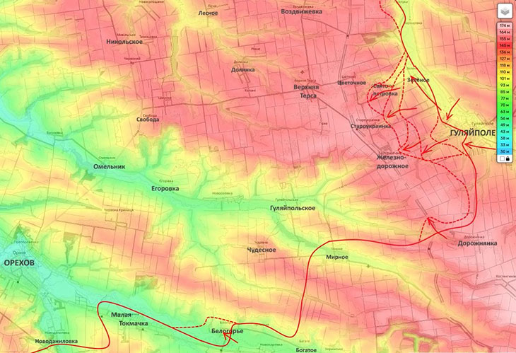 Есть взятые первые опорники противника со стороны Дорожнянки
