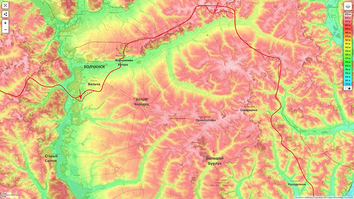 Активизируется Волчанское направление