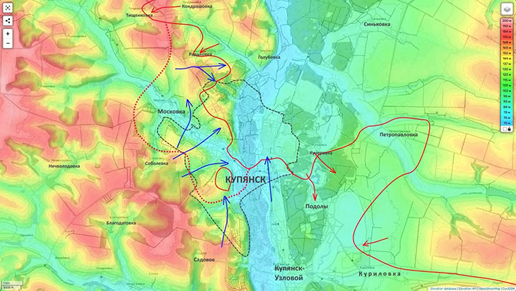 Попытка ВСУ отбить Купянск