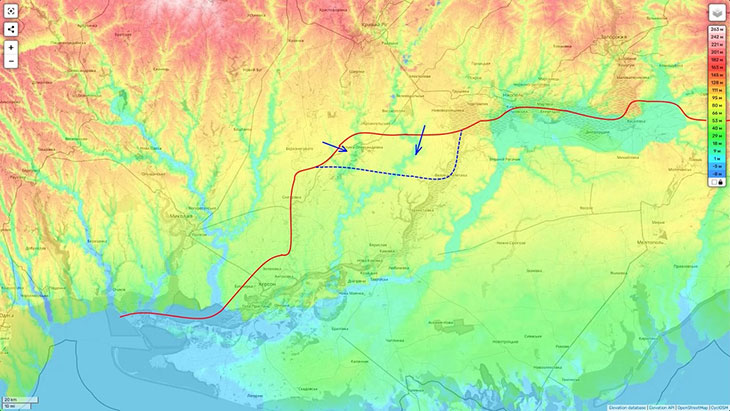 Отвод наших войск в Херсонской области в 2022