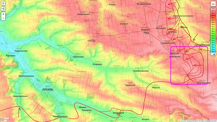 Приближаемся к Железнодорожному