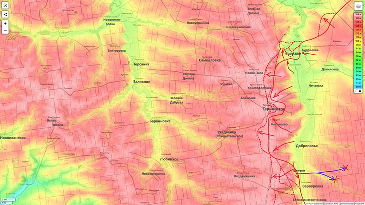 Железнодорожная станция и элеватор, на которые опиралась оборона противника в Терноватом, перешли под наш контроль