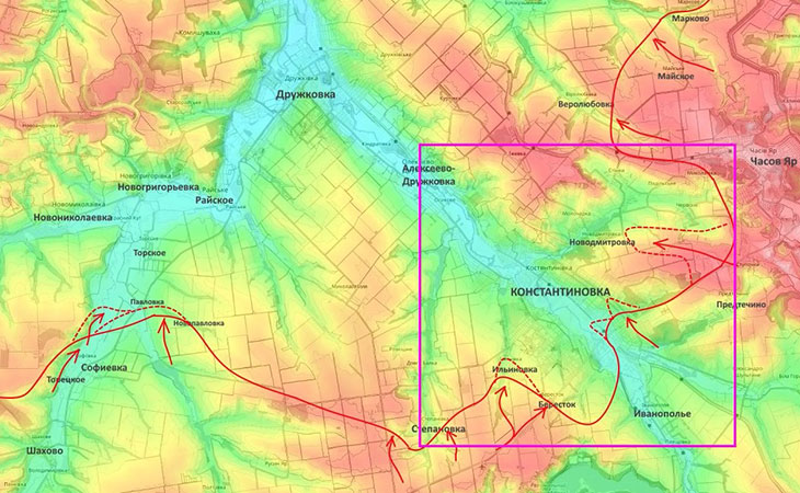 Из района Предтечино мы смогли довольно неплохо уже закрепиться