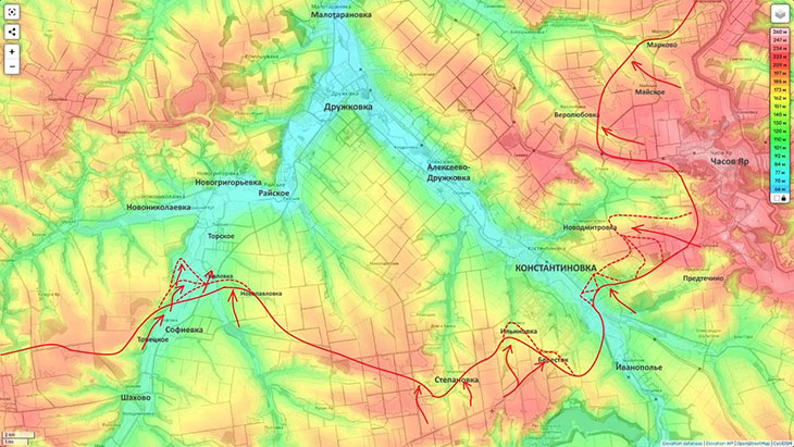Мы постепенно, планомерно давим фронт по направлению к Шахово