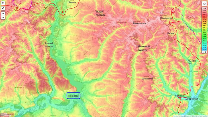 Печенеги (Большебурлукское направление)
