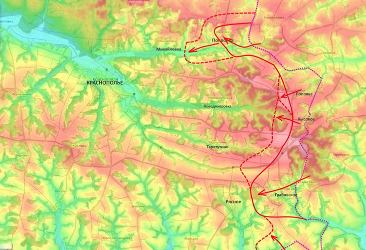На Сумском направлении наши подразделения взяли под свой контроль Покровку