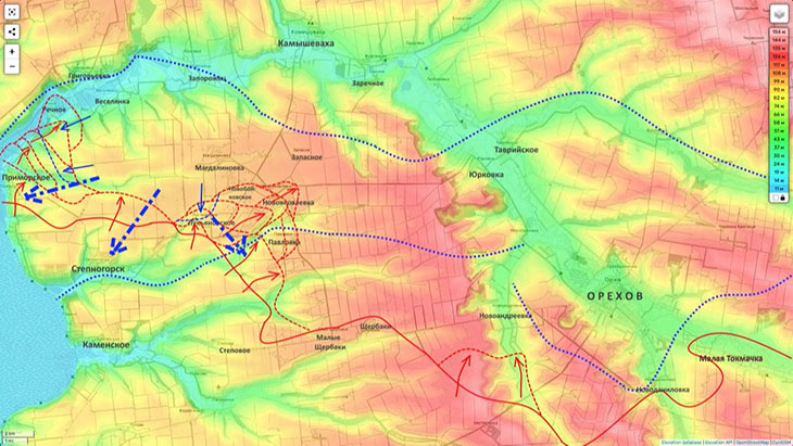 Выступ в районе Лукьяновского
