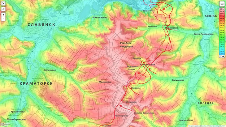 3-я армия имеет успехи в районе Кривой Луки, Резниковки, Липовки и Второй Федоровки