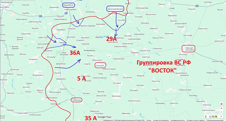 В полосе 29-й и 36-й армий противник попытался ударить растопыренными пальцами и на большую глубину и не достиг результата